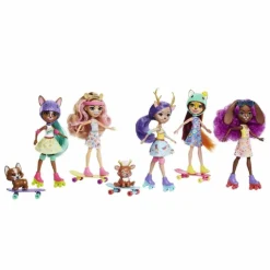 Enchantimals - City Tails - Pack 5 muñecas Skate