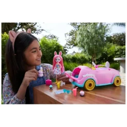 Enchantimals - Conejitomóvil con muñeca