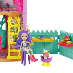 Enchantimals - muñeca Danessa Deer con casa de ciervos