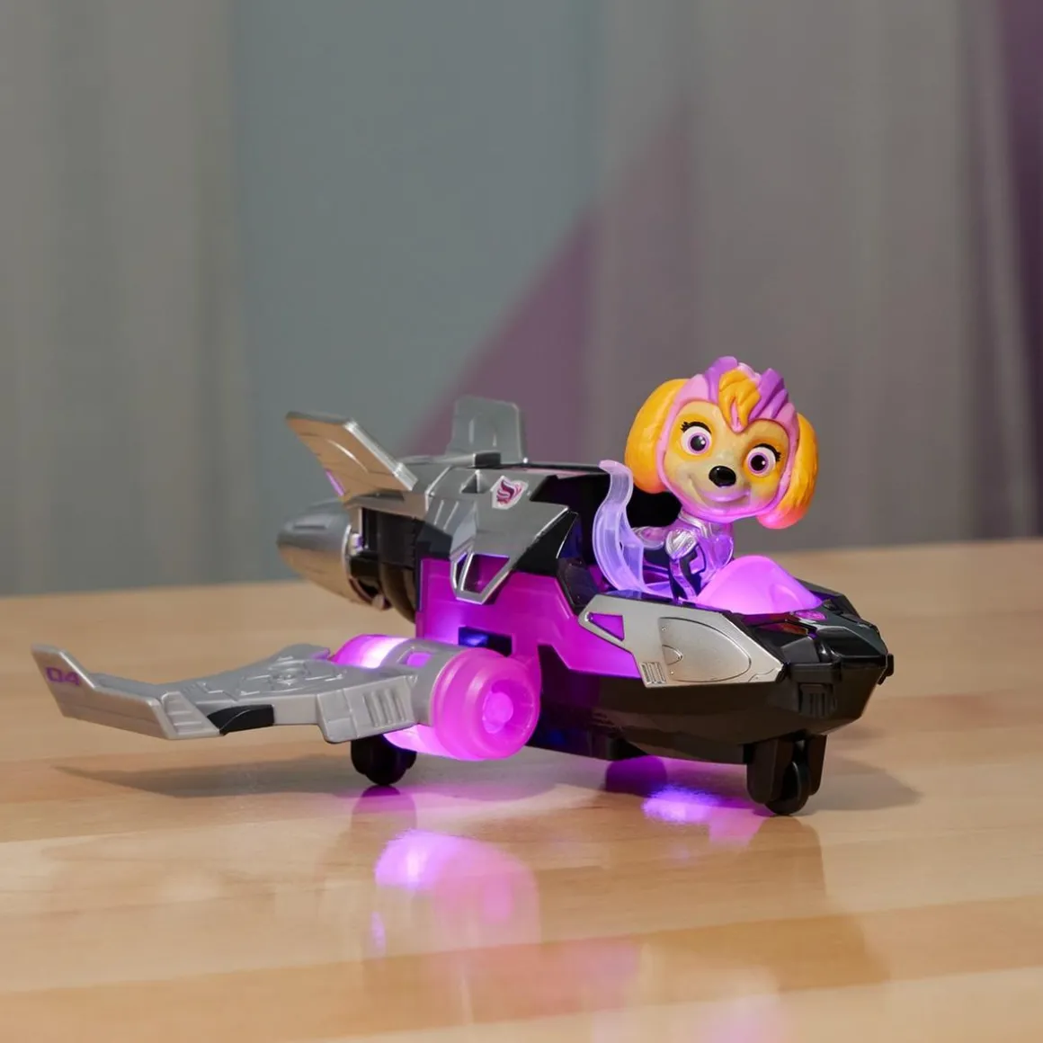 Energía - Patrulla Canina - Avión de juguete con figura de acción, luces y sonidos ㅤ