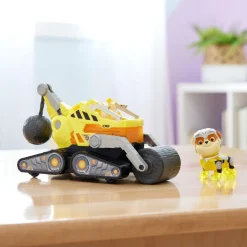 Energía - Patrulla Canina - Camión de construcción de juguete con figura de acción, luces y sonidos ㅤ