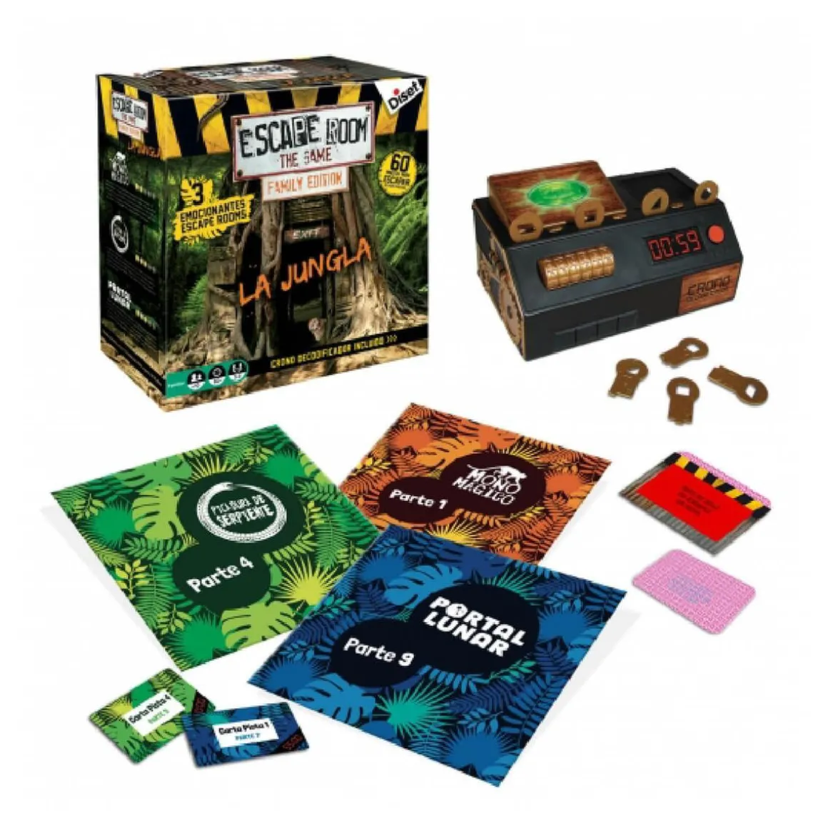 Escape Room La Jungla - Juego de mesa