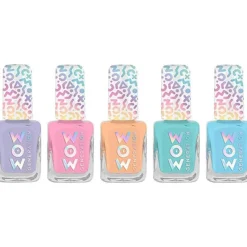 Esmalte de uñas Multicolor Pack de 5 botes Wow Generation ㅤ