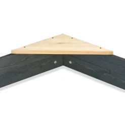 Exit - Arenero de madera Aksent Hexágono 200 x 170 cm