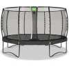 Exit - Cama elástica Allure Premium 427 cm negro