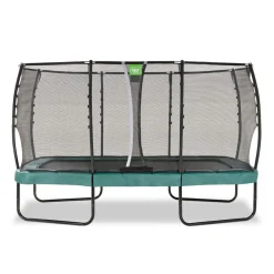 Exit - Cama elástica Allure Premium 244 x 427 cm verde