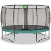 Exit - Cama elástica Allure Premium 427 cm verde