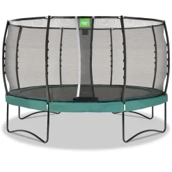 Exit - Cama elástica Allure Premium 427 cm verde