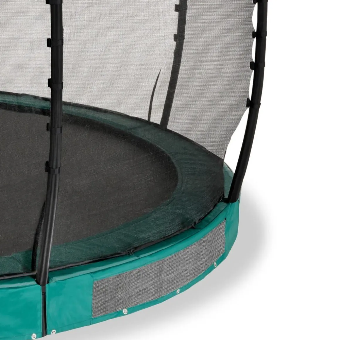 Exit - Cama elástica de suelo Allure Classic 366 cm verde