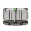 Exit - Cama elástica de suelo Allure Premium 366 cm negro