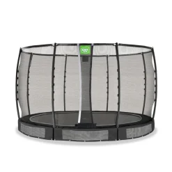 Exit - Cama elástica de suelo Allure Premium 366 cm negro