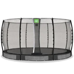 Exit - Cama elástica de suelo Allure Classic 427 cm negro