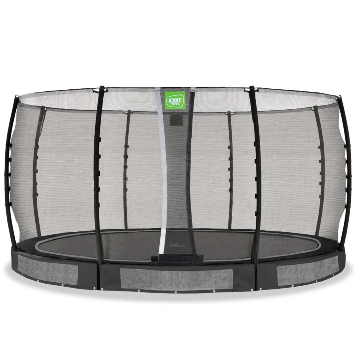 Exit - Cama elástica de suelo Allure Classic 427 cm negro