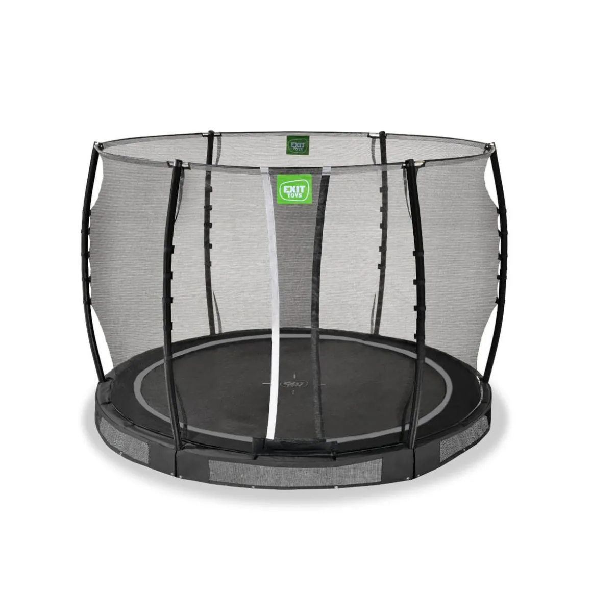 Exit - Cama elástica de suelo Allure Classic 305 cm negro