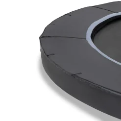 Exit - Cama elástica de suelo Dynamic 427 cm negro con perímetro de seguridad