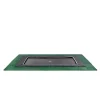Exit - Cama elástica de suelo Dynamic 275 x 458 cm negro con perímetro de seguridad