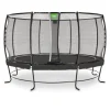 Exit - Cama elástica Lotus Premium 427 cm negro