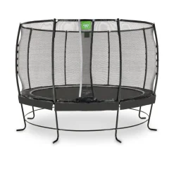 Exit - Cama elástica Lotus Premium 366 cm negro