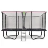 Exit - Cama elástica PeakPro 275 x 458 cm negro