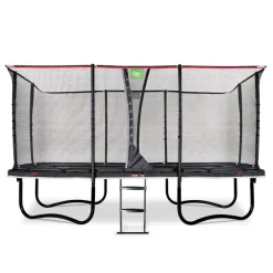 Exit - Cama elástica PeakPro 275 x 458 cm negro