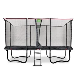 Exit - Cama elástica PeakPro 244 x 427 cm negro