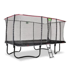 Exit - Cama elástica PeakPro 244 x 427 cm negro