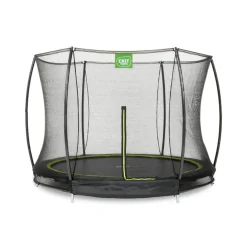 Exit - Cama elástica Silhouette redonda de suelo 244 cm