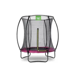 Exit - Cama elástica Silhouette redonda rosa 183 cm