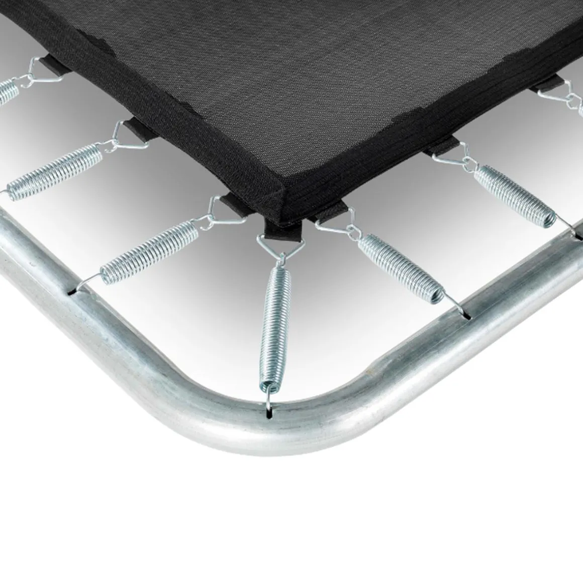 Exit - Cama elástica Silhouette rectangular de suelo 214 cm