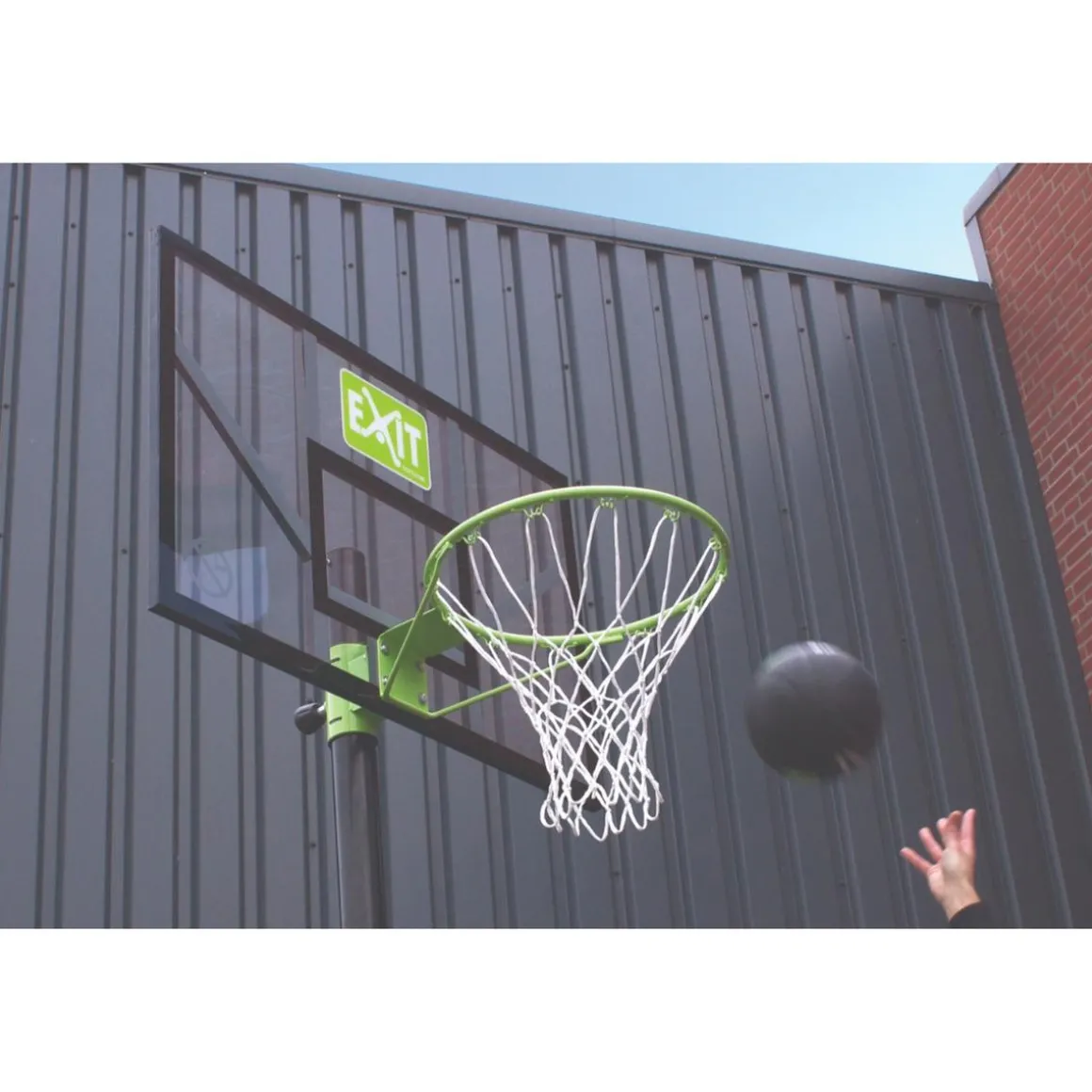 Exit - Canasta de baloncesto portatil Comet