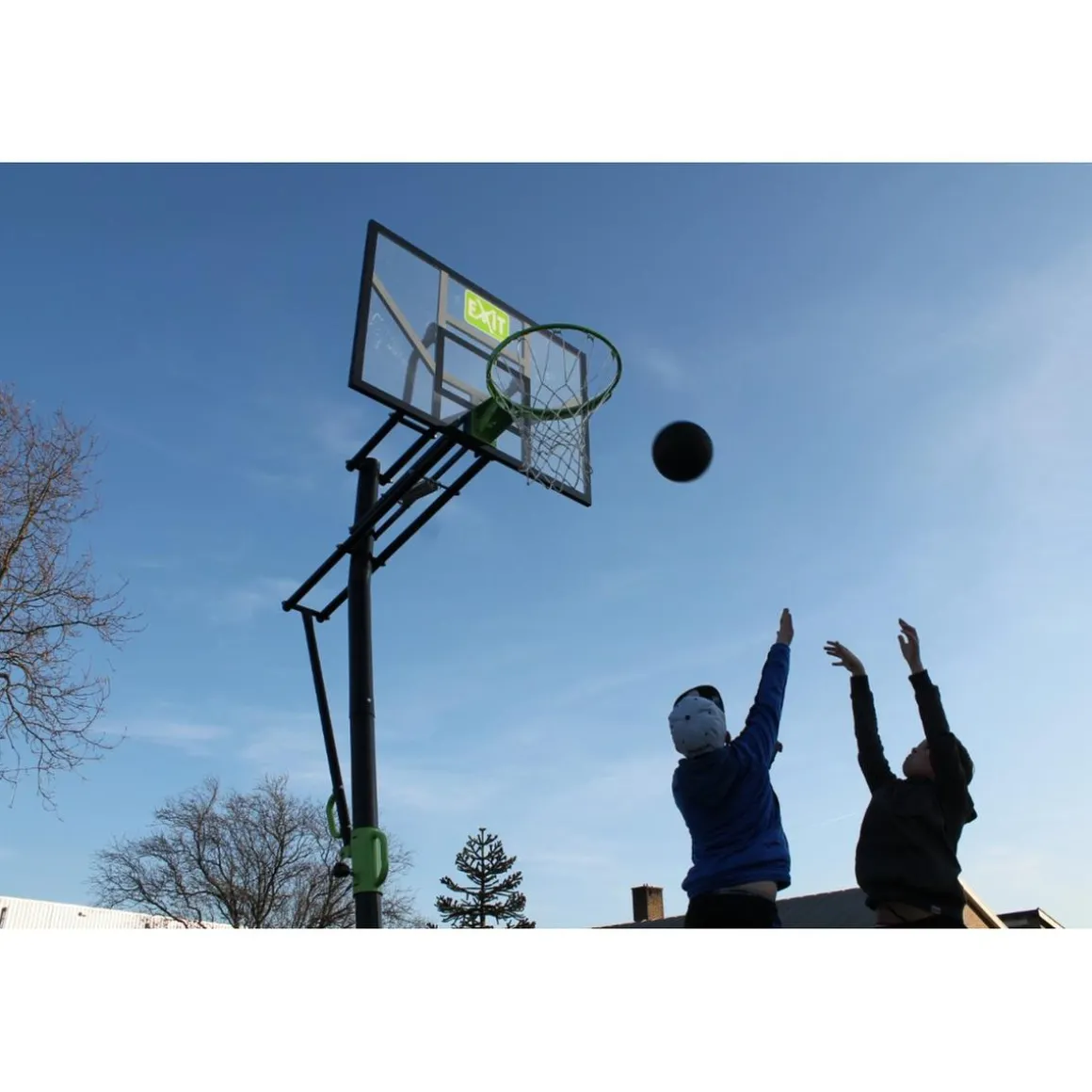 Exit - Canasta de baloncesto Galaxy para suelo