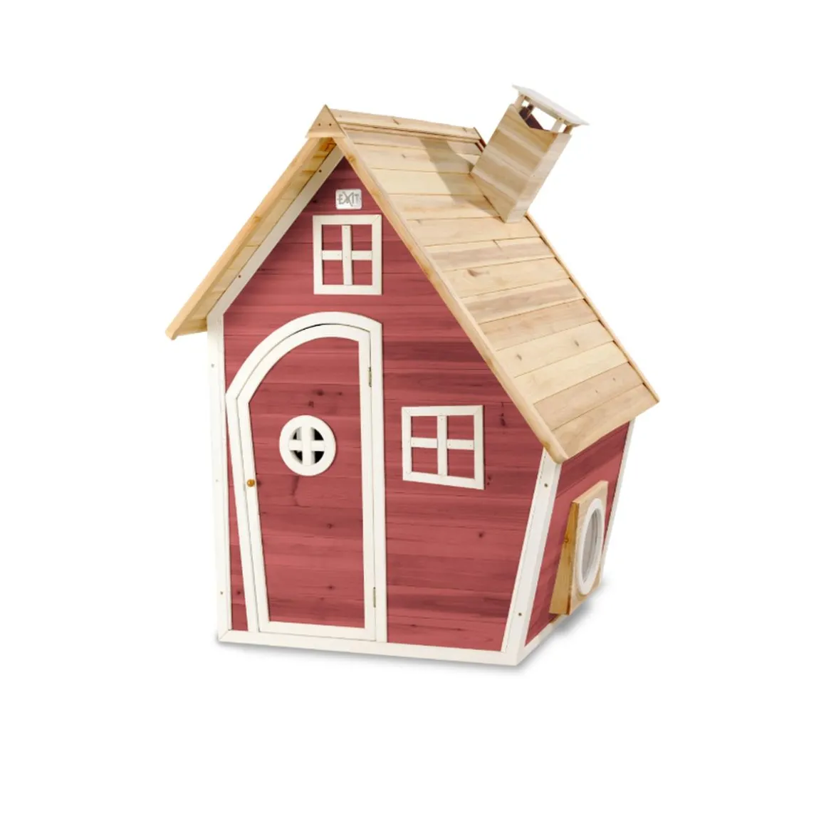EXIT - Casita Fantasía de madera roja
