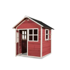 EXIT - Casita Loft de madera roja