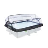 EXIT - Cúpula de piscina rectangular 220 cm