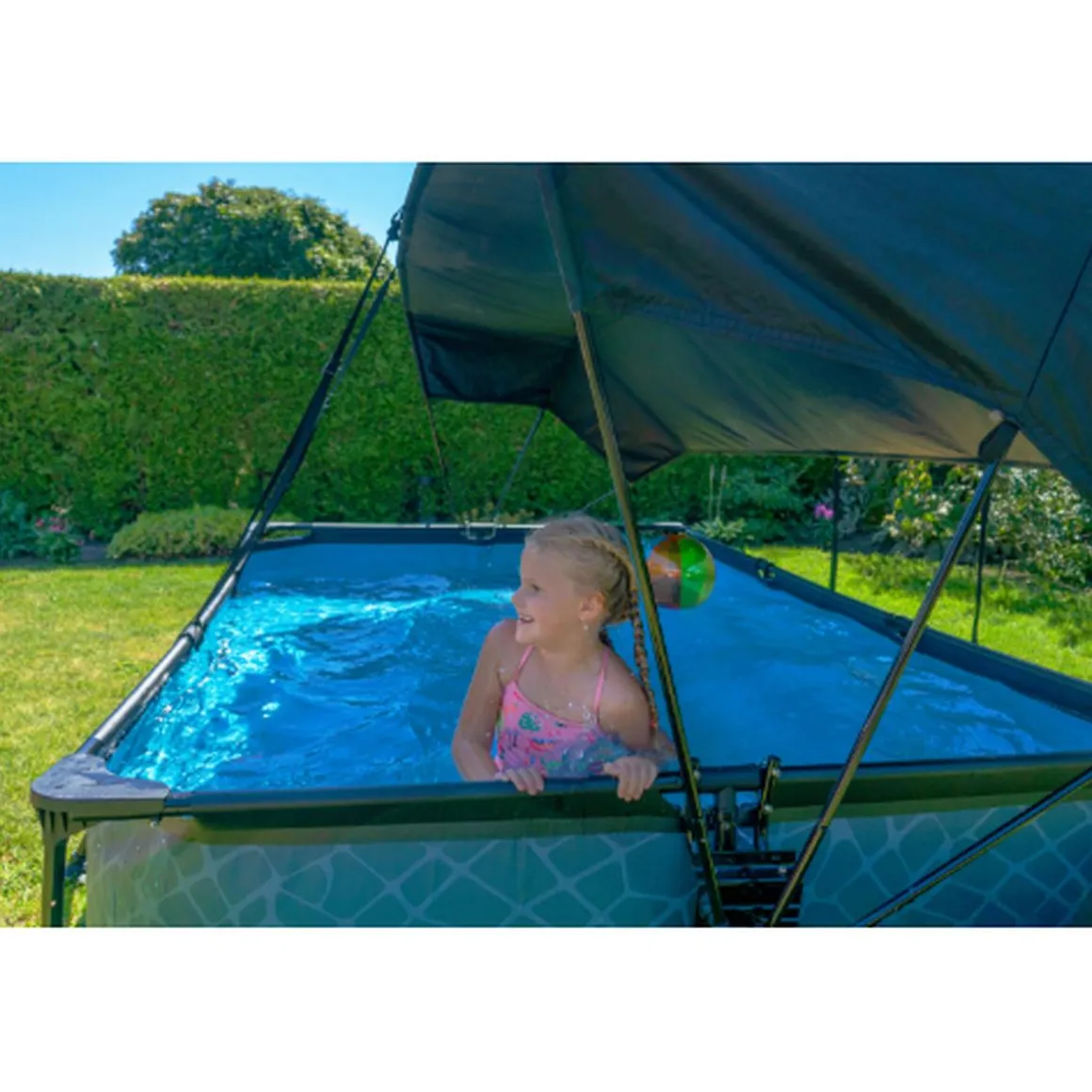 EXIT - Toldo de piscina rectangular 220 cm