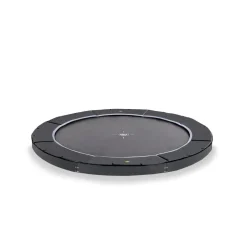 Exit - Trampolín deportivo de suelo Dynamic 427 cm negro