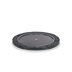 Exit - Trampolín deportivo de suelo Dynamic 366 cm negro