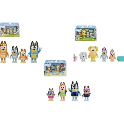 Famosa - Bluey - Figura Pack 4 con Accesorios (Varios modelos) ㅤ