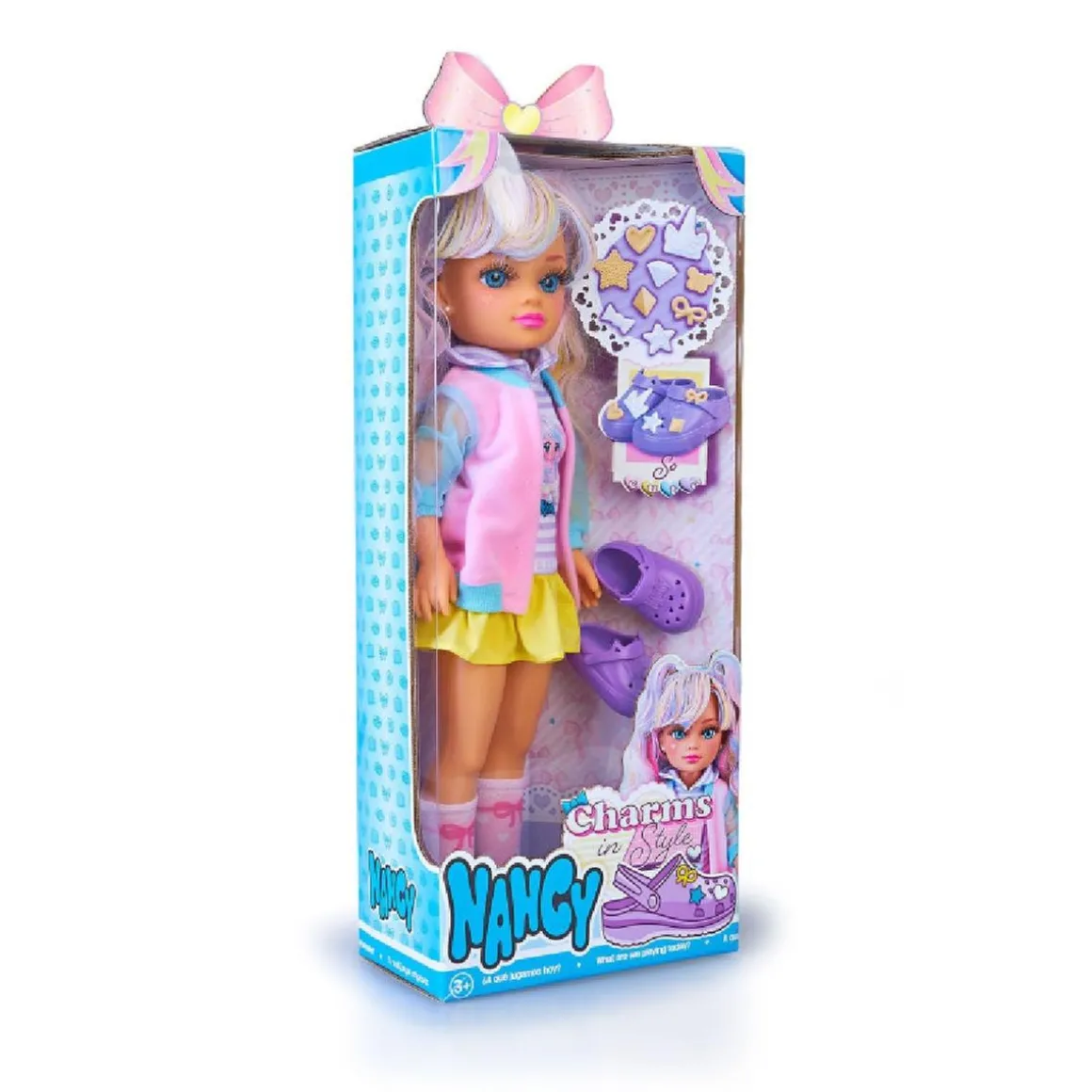 Famosa - Muñeca Nancy Charms in Style con accesorios