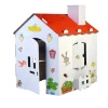 Feber - Casita de cartón con pegatinas
