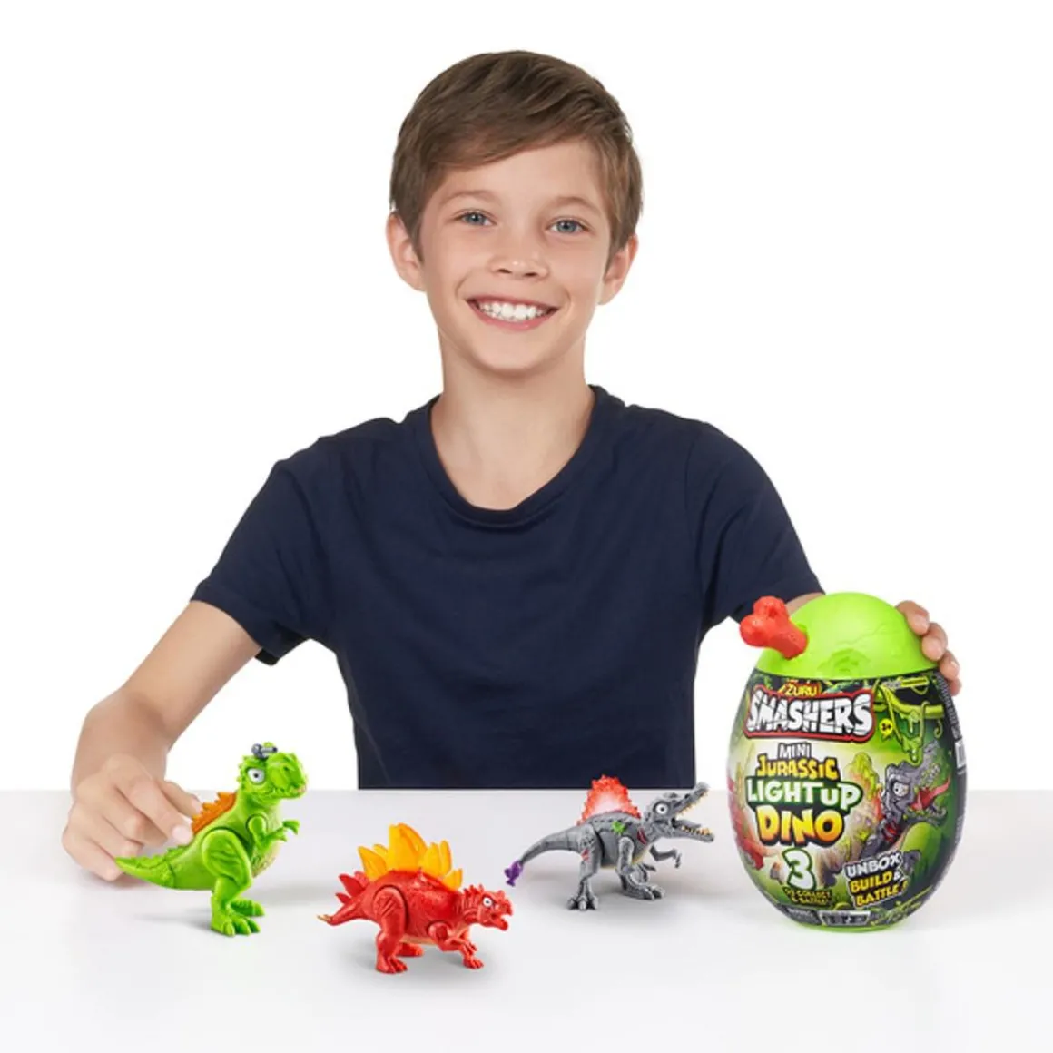 Figura juguete Dino Luminoso Mini Jurassic (Varios modelos) ㅤ