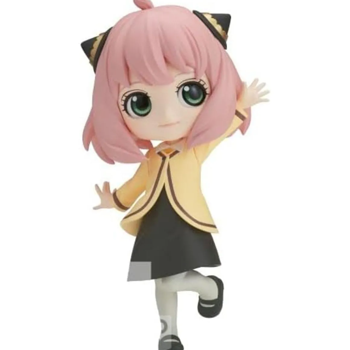 Figura Q Posket Anya Forger SpyxFamily, versión paseo, 13 cm, multicolor ㅤ