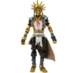 Fortnite - Figura articulada Fortnite Oro Grado maestre 10cm con accesorios ㅤ
