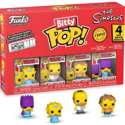 Funko Bitty Pop! - The Simpsons - Pack de 4 Figuras (Varios Modelos)