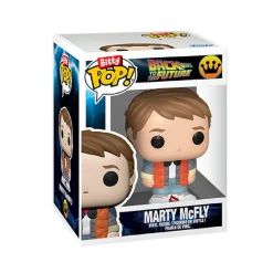 Funko Bitty Pop! Rides - Regreso al futuro - Marty McFly y la máquina del tiempo
