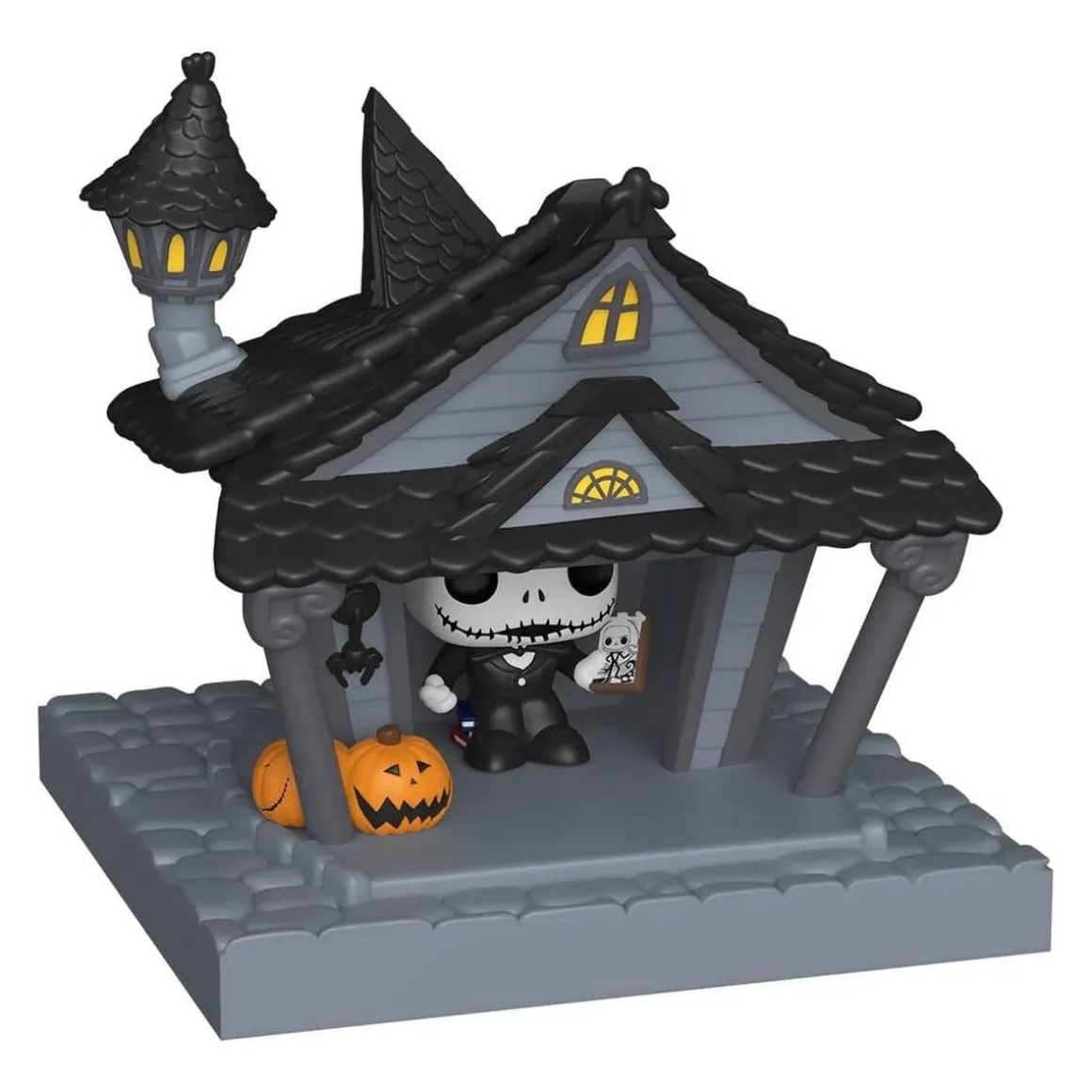 Funko Bitty Pop! Towns - Pesadilla antes de Navidad - Jack Skellington y su casa