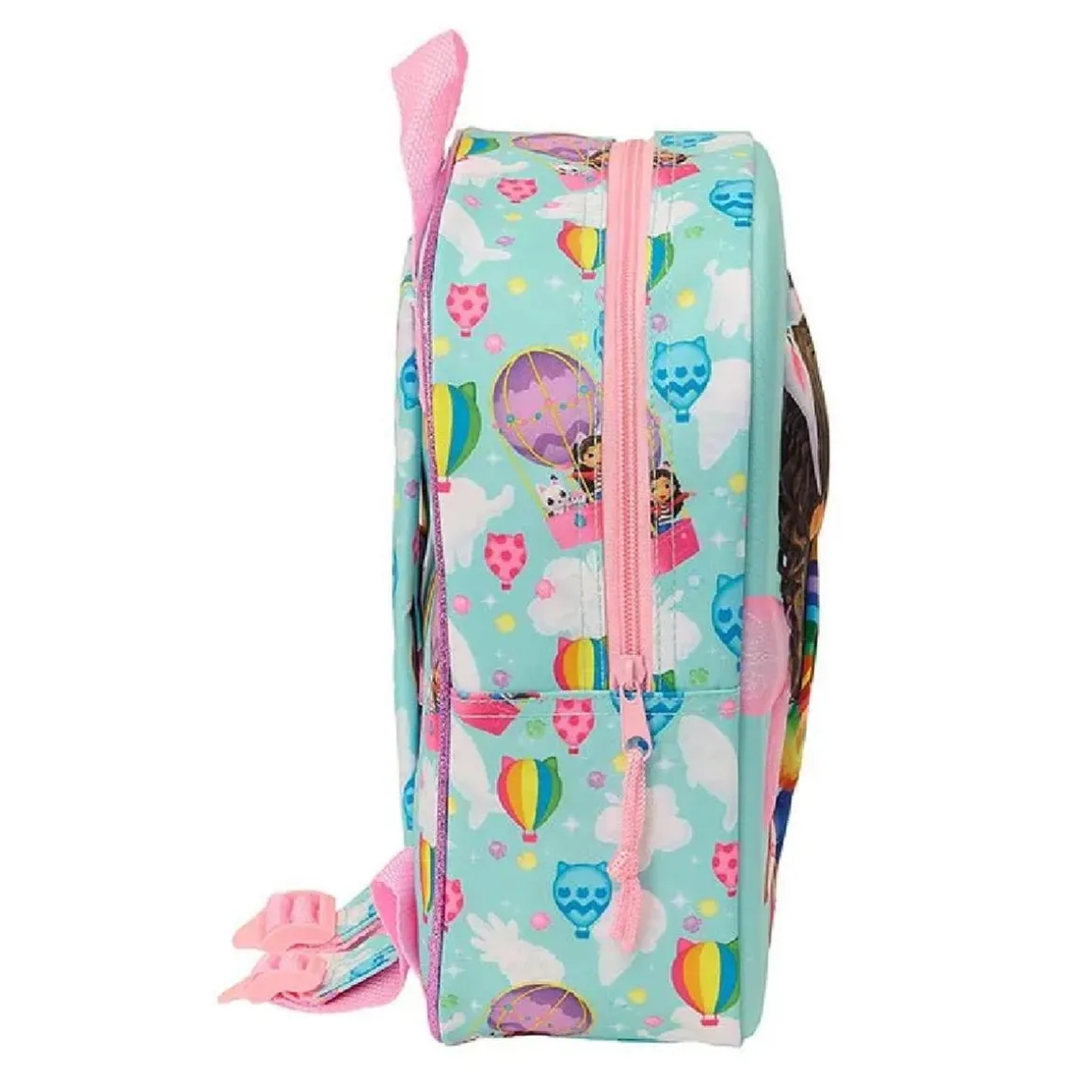 Gabby's Dollhouse - Mochila Guardería 3D con bolsillo red