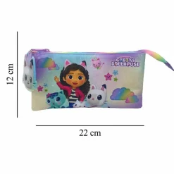 Gabby's Dollhouse - Portatodo triple - Colección Up