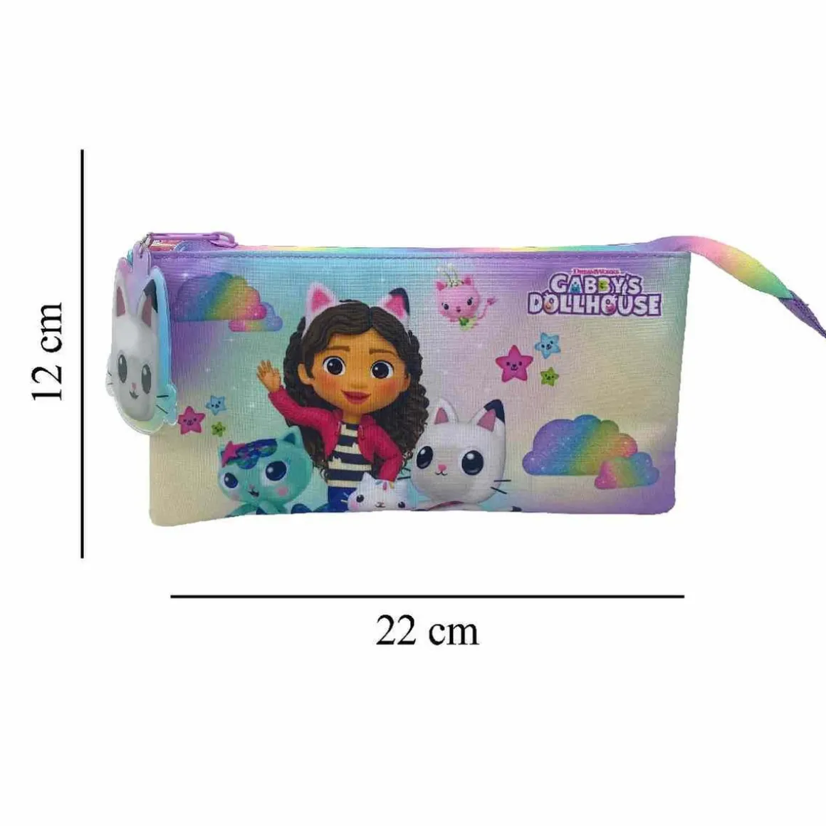 Gabby's Dollhouse - Portatodo triple - Colección Up