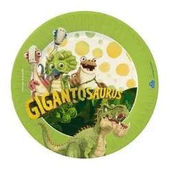 Gigantosaurus - 8 Platos de Cartón 18 cm